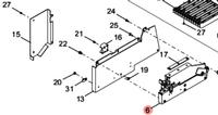  KLW-M3732-00 LEFT ARM ASSY YAM